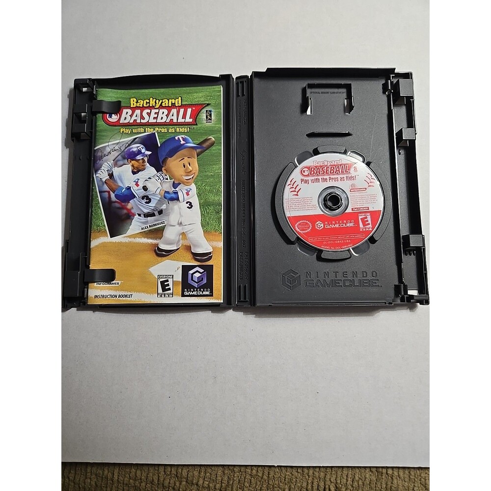 Backyard Baseball (Nintendo GameCube, 2003) Complete CIB Authentic Rare - Tested - Picture 7 of 10